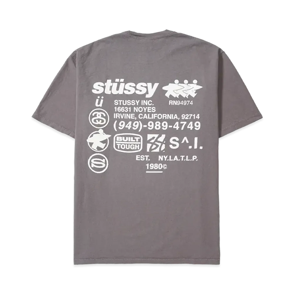 Stussy Dna Pigment Dyed Tee "Shark" (FA24)