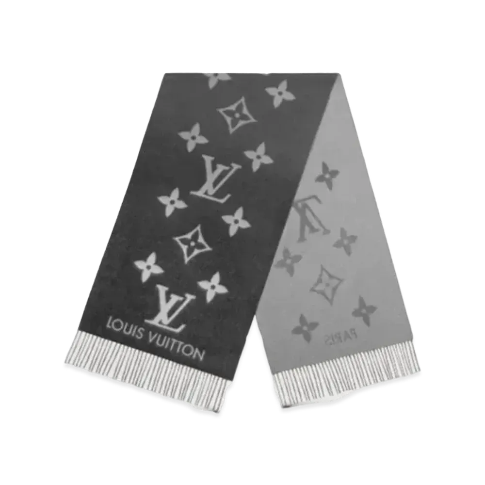 Louis Vuitton Reykjavik Gradient Scarf "Grey"
