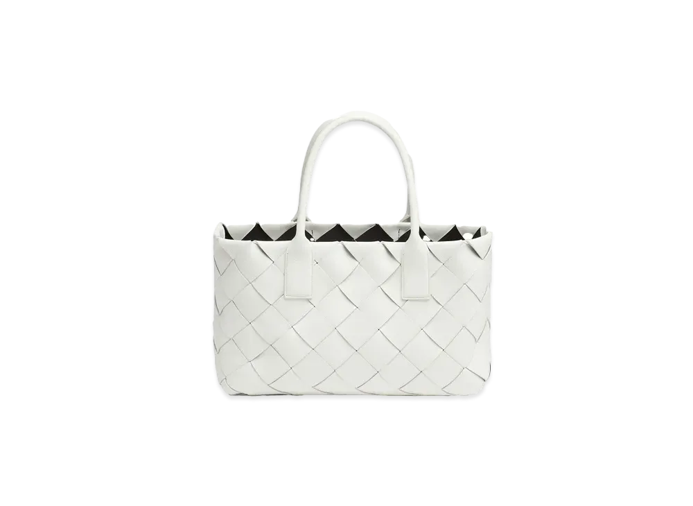 Bottega Veneta Cabat "Bianco Nero"