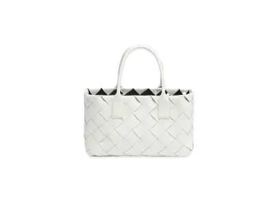 Bottega Veneta Cabat "Bianco Nero"