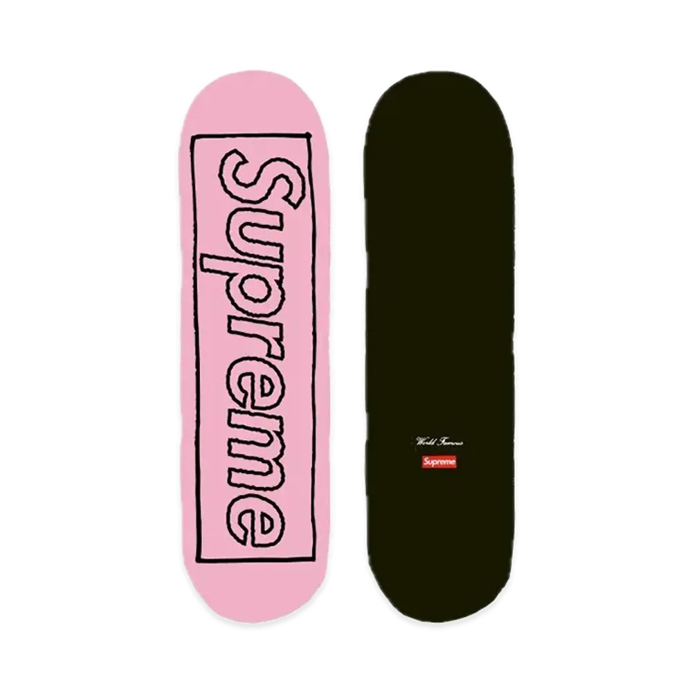 Supreme x KAWS Chalk Logo Skateboard 