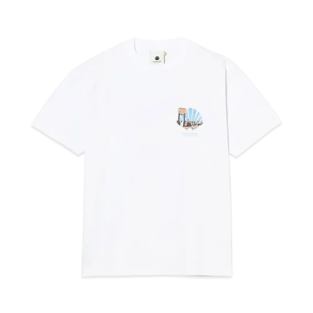 BEAMS New Amsterdam Surf Assn. / Roadtrip T-Shirt "White"