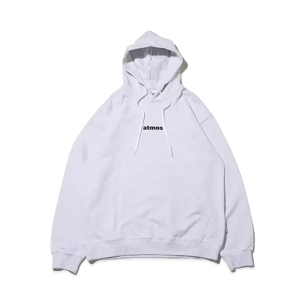 atmos Embroidery Classic Logo Hooded Sweatshirt "Grey"