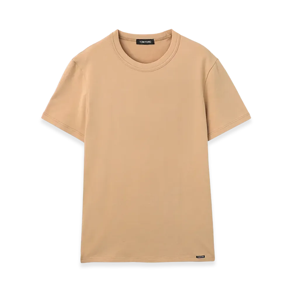 TOM FORD Crewneck Tee "Nude3"