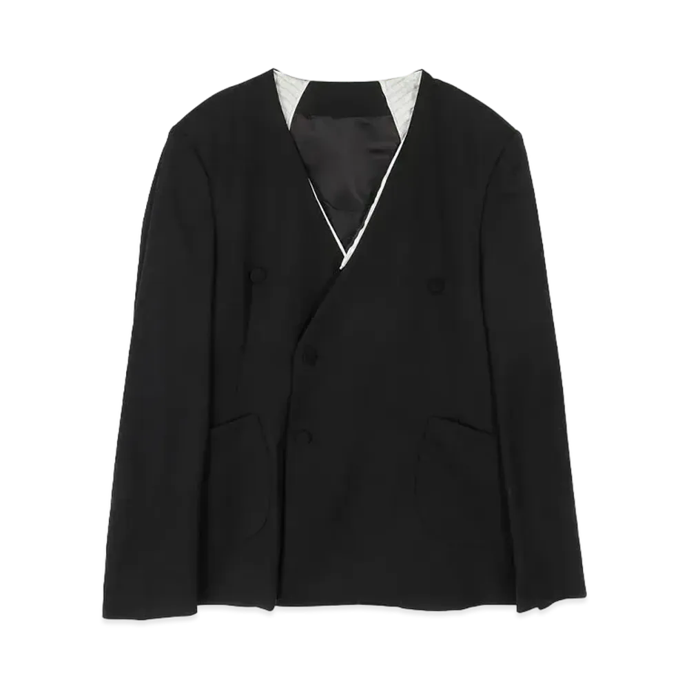 KIKO KOSTADINOV Orma Reversible Blazer "Crow Black"