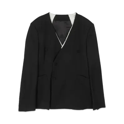 KIKO KOSTADINOV Orma Reversible Blazer "Crow Black"