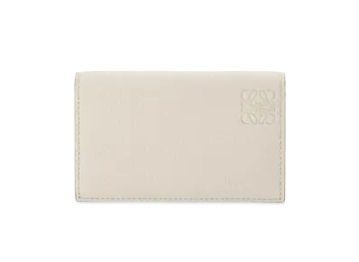 LOEWE Business Cardholder In Soft Grained Calfskin "Light Oat"