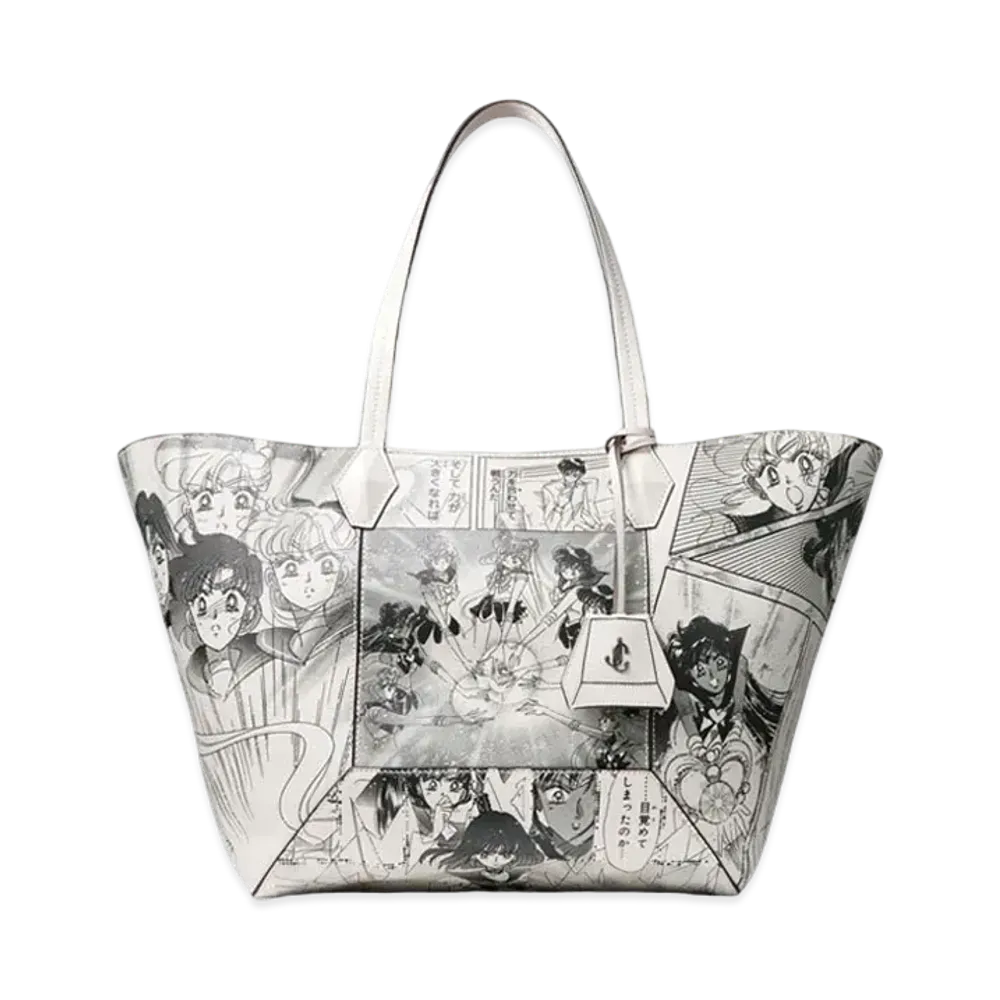 Jimmy Choo x Pretty Guardian Sailor Moon Sailor Guardians Diamond Tote/M (Not Includes Packs of Collector Cards)