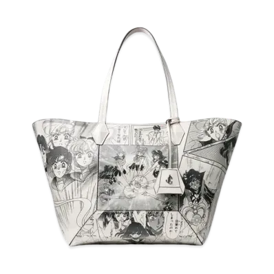 Jimmy Choo x Pretty Guardian Sailor Moon Sailor Guardians Diamond Tote/M (Not Includes Packs of Collector Cards)