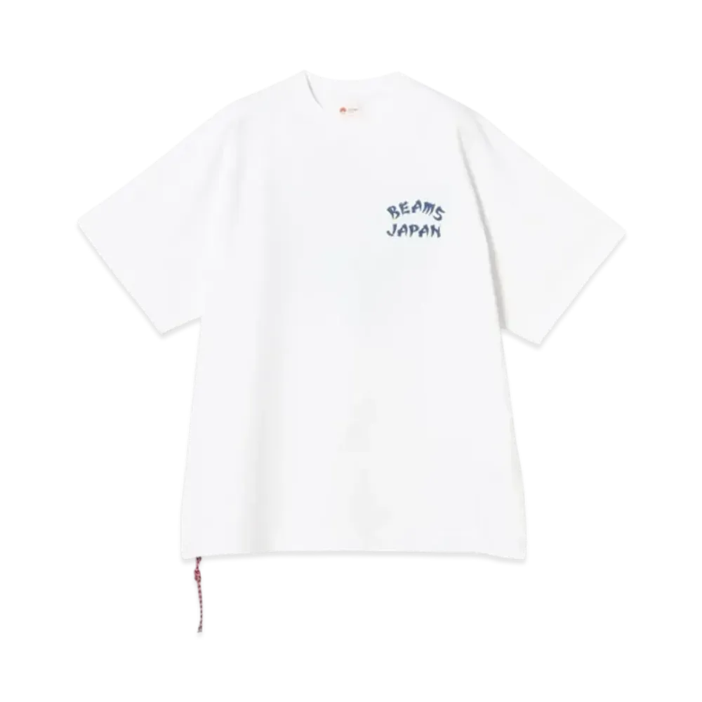 BEAMS Fuji Taka Nasu Tee "White"