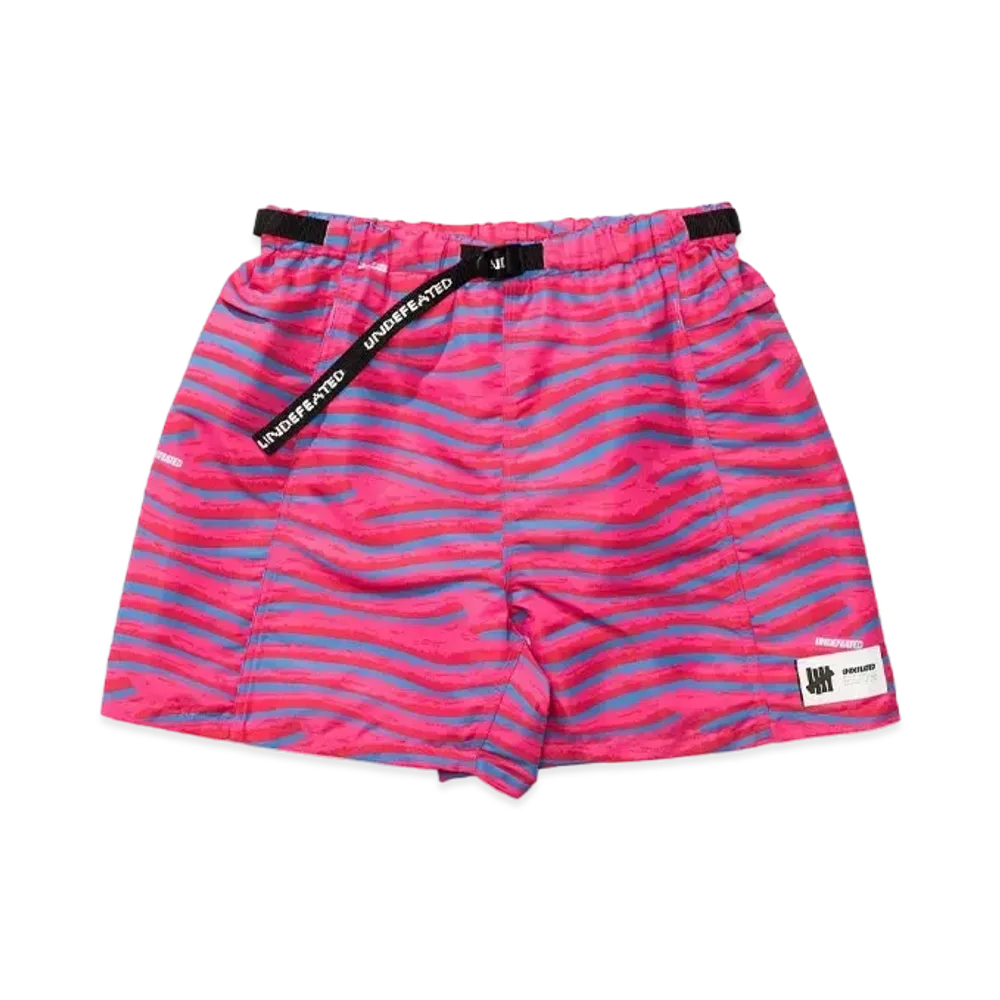 UNDEFEATED PRINTED BAGGY SHORT - 50032 "Red"