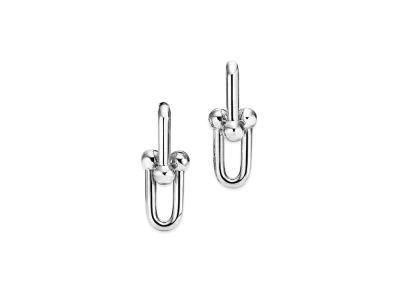 Tiffany & Co. HardWear Large Link Earrings "Silver"