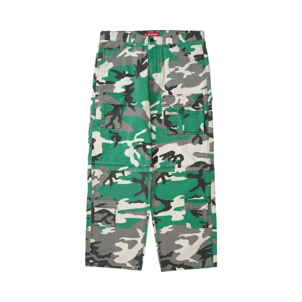 Supreme Zip-Off Utility Pant (25FW) "Green Camo"