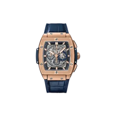 HUBLOT Spirit of Big Bang King Gold Blue 45mm
