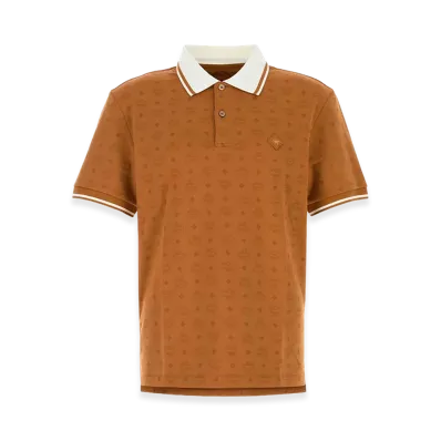 MCM Piquet Polo Shirt "Brown"