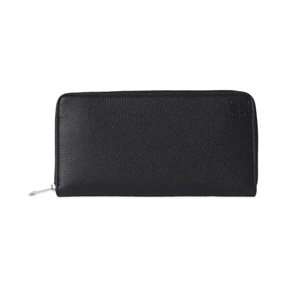 LOEWE Zip Around Wallet Soft Grain Calf "Black"