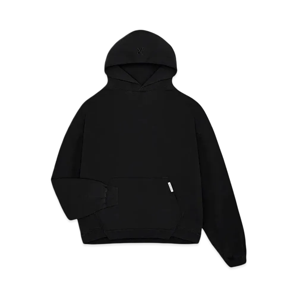 REPRESENT Initial Boxy Hoodie "Black"