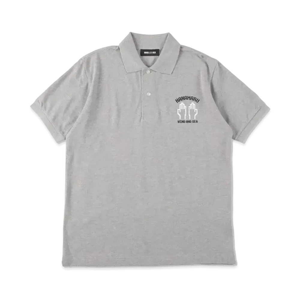WIND AND SEA x HNMR Polo Shirts "Gray"