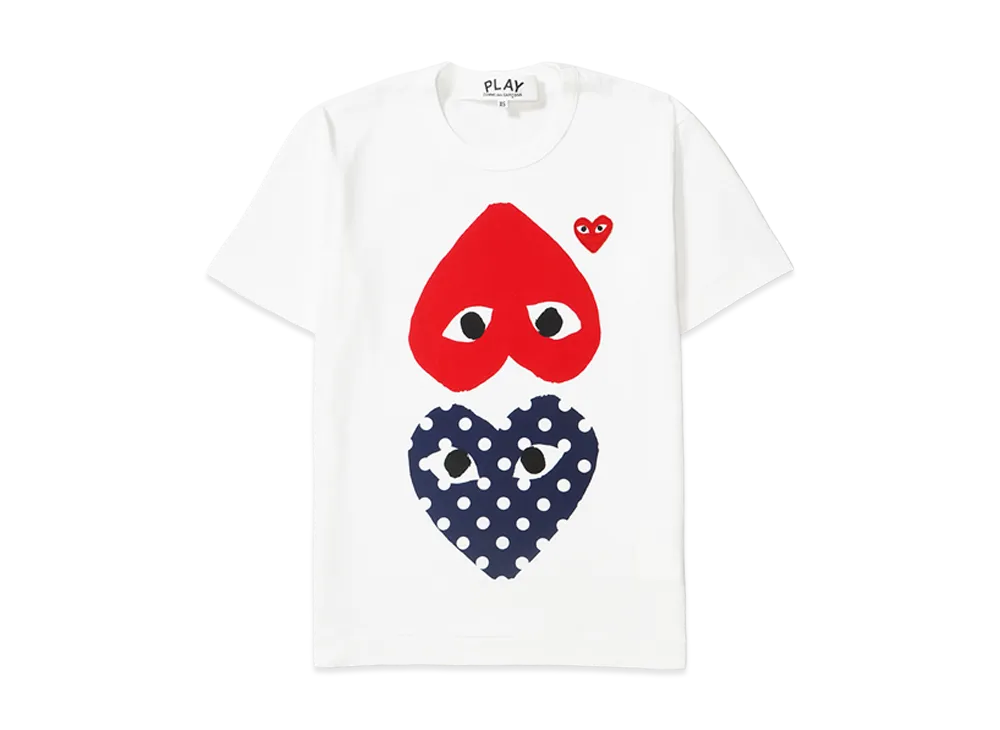 PLAY COMME des GARCONS CDG Tee "White"