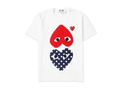 PLAY COMME des GARCONS CDG Tee "White"