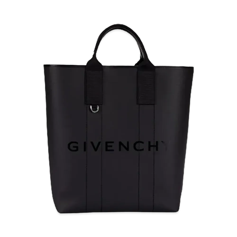 GIVENCHY G-Essentials Large Tote Bag In Coated Canvas "Black"