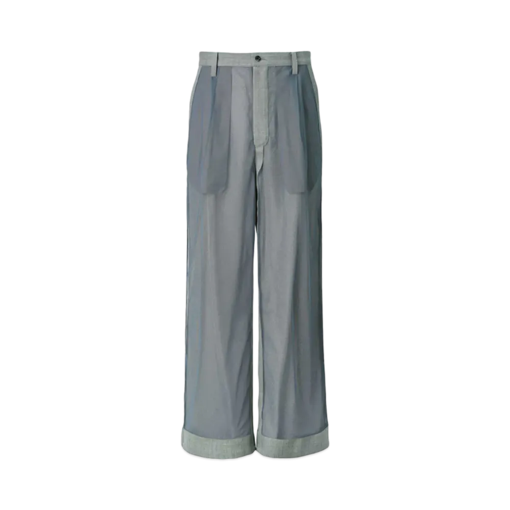ANREALAGE Skeleton Wide Pants "Gray"