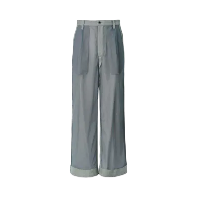 ANREALAGE Skeleton Wide Pants "Gray"