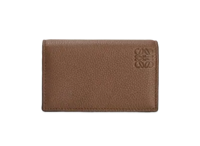 LOEWE Business Cardholder In Soft Grained Calfskin "Cognac"