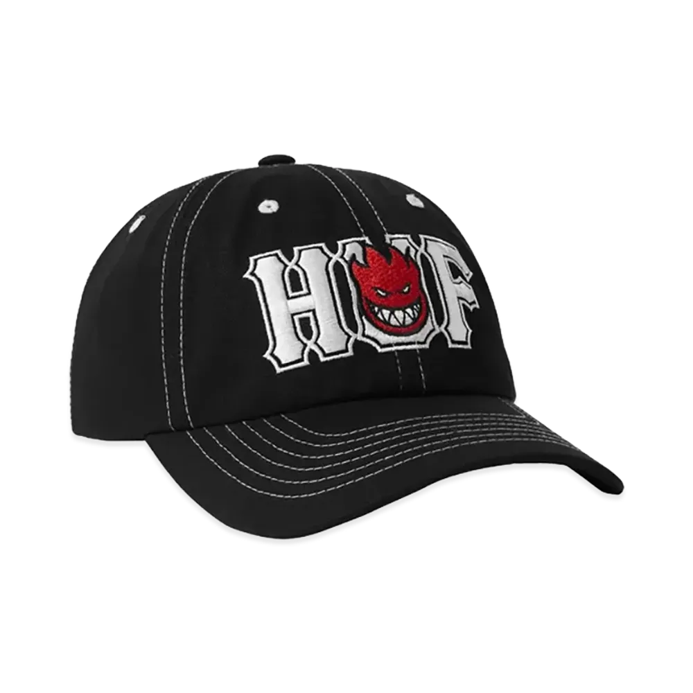 HUF x SPITFIRE Union Snapback Hat "Black"