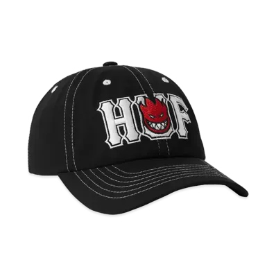 HUF x SPITFIRE Union Snapback Hat "Black"
