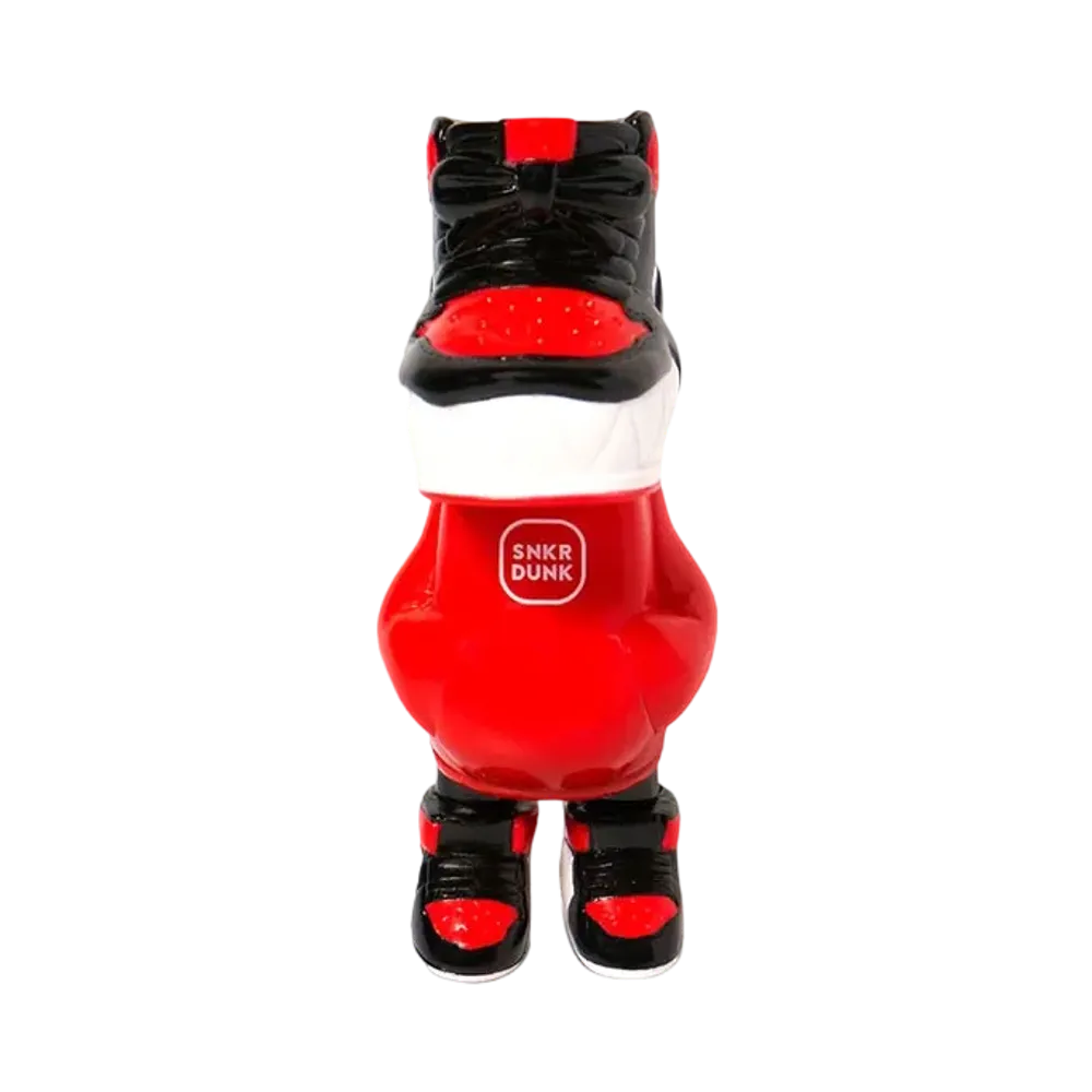 TOKYOGUNS Soft Vinyl Toy "Reprint Sneakerheadz" SNKRDUNK Original Package ver. "Bred Toe"