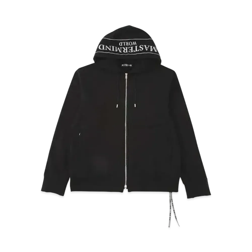 mastermind WORLD Reflect Zip Up Hoodie "Black"