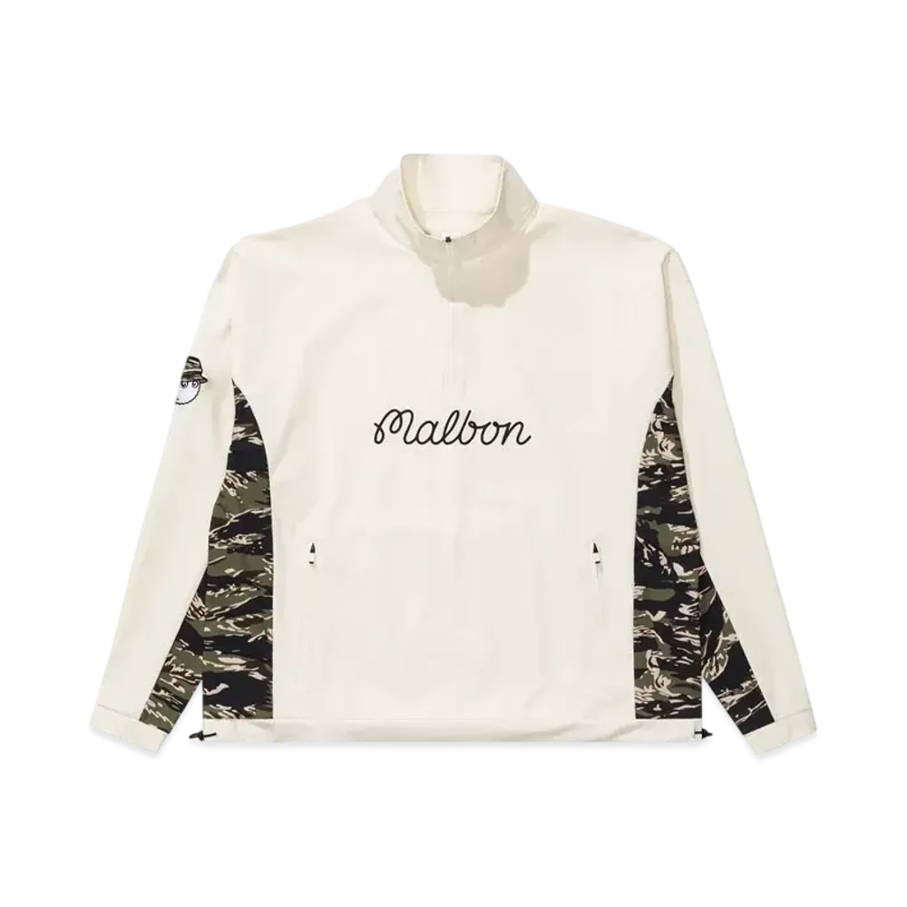UNDEFEATED x Malbon Performance 1/4 Zip Pullover "Off White"