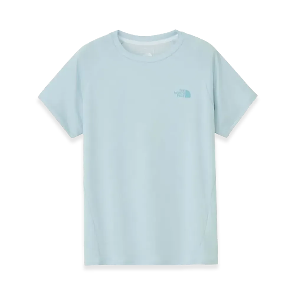 The North Face Women's Short Sleeve Crisp Action Crew "Celestial Blue"