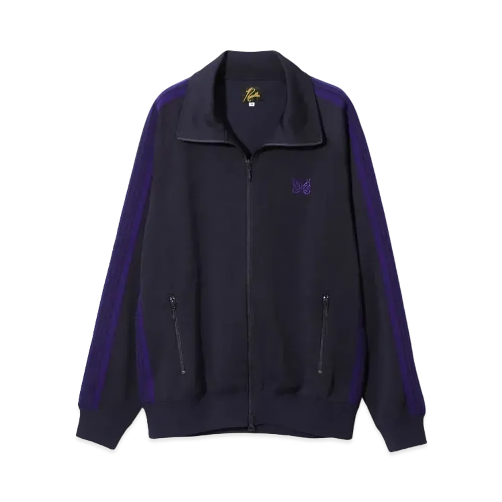Needles Track Jacket - Poly Smooth "Navy"