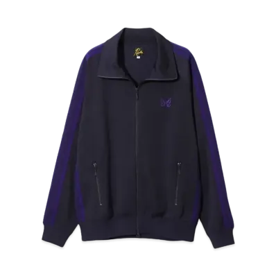 Needles Track Jacket - Poly Smooth "Navy"