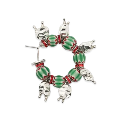 DRIES VAN NOTEN Women's Earring "Green"