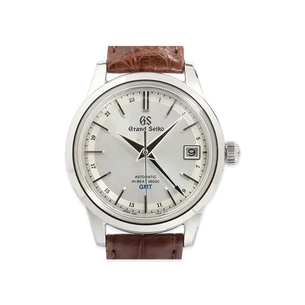 Grand Seiko 9S Mechanical High Beat GMT "Silver" SBGJ017