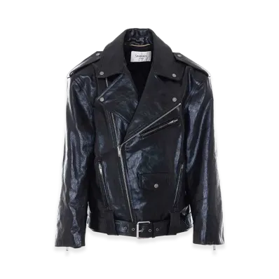 Saint Laurent Women's Biker Jacket "Black"