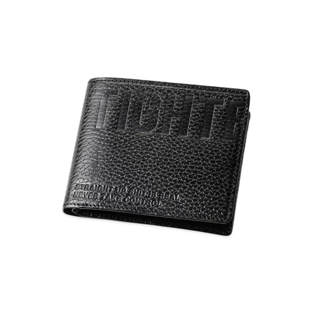 TIGHTBOOTH Leather Bifold Wallet "Black"