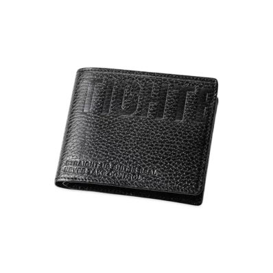 TIGHTBOOTH Leather Bifold Wallet "Black"
