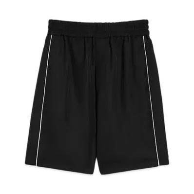 Jil Sander Fluid Viscose Shorts "Black"