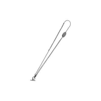 Y's Brass Chain Strap "Black"