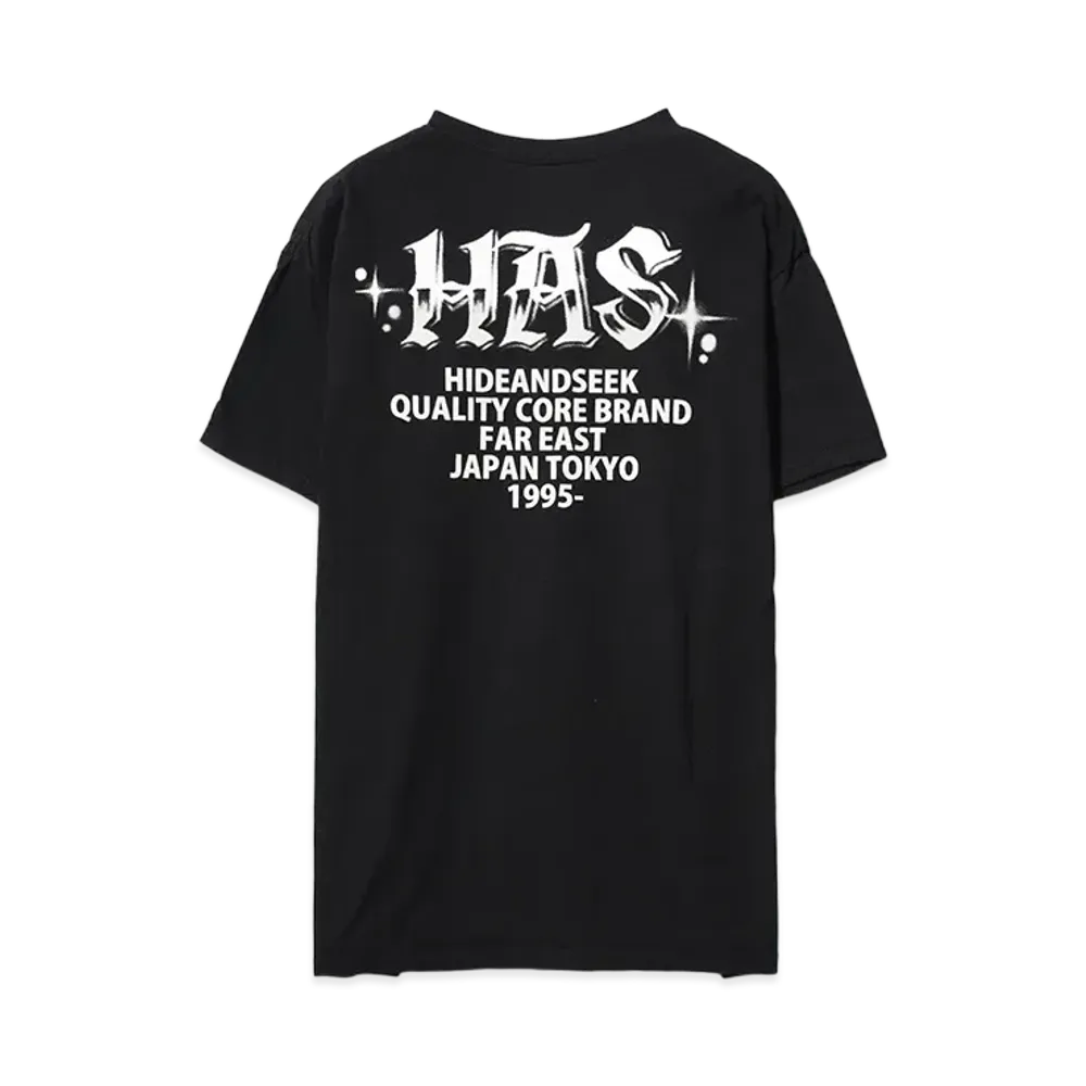Hide and Seek N.L.U. S/S Tee "BLACK"