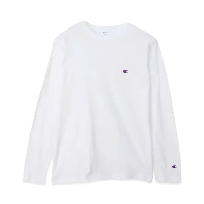 Champion Long Sleeve T-shirt "White"