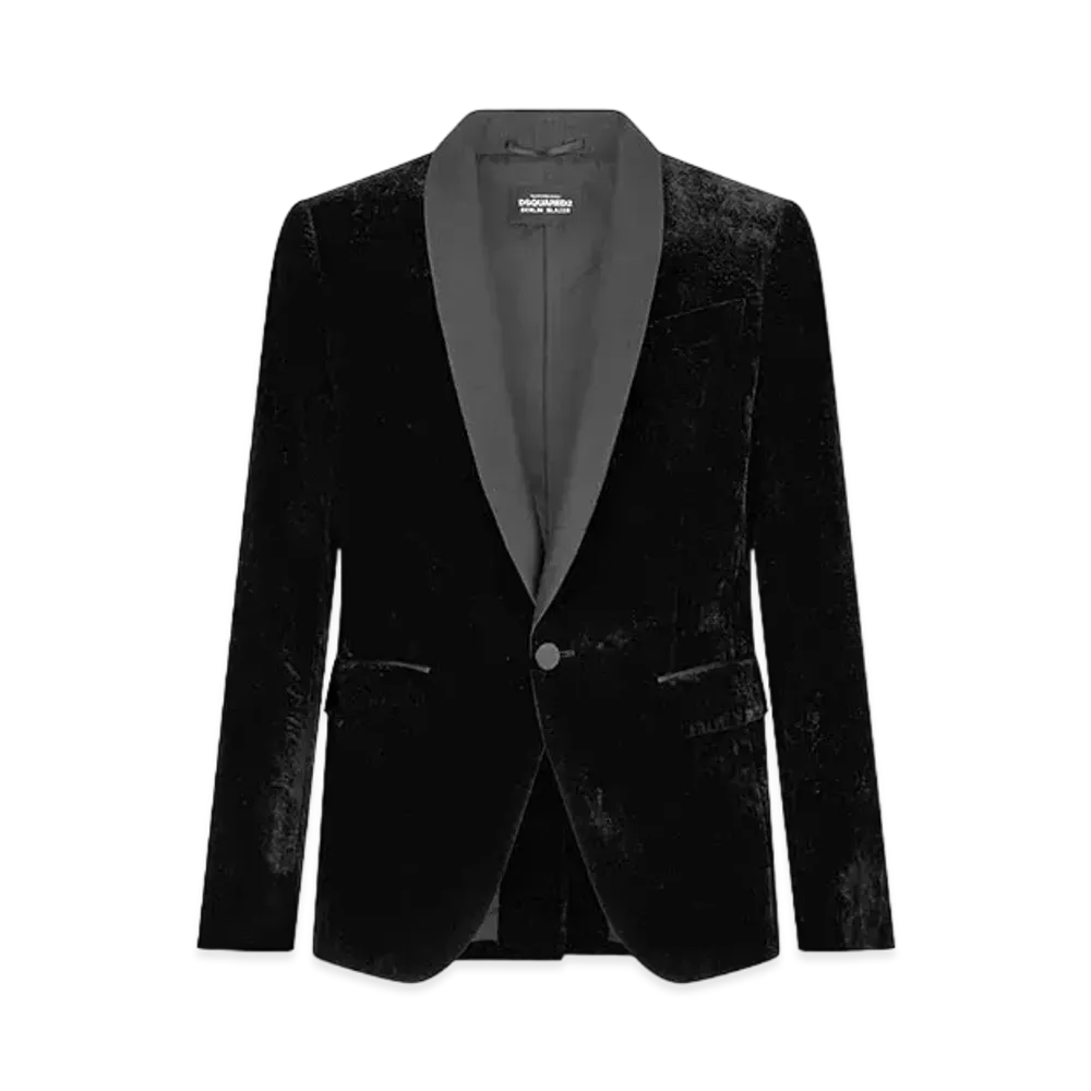 Dsquared2 Blossom Shawl Berlin Blazer "Black"