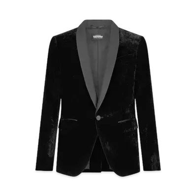Dsquared2 Blossom Shawl Berlin Blazer "Black"