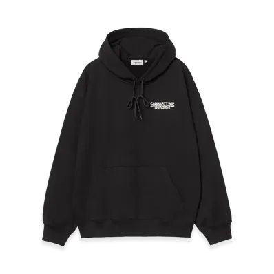 Carhartt WIP Hooded Sean Hamilton Sweat "Black"