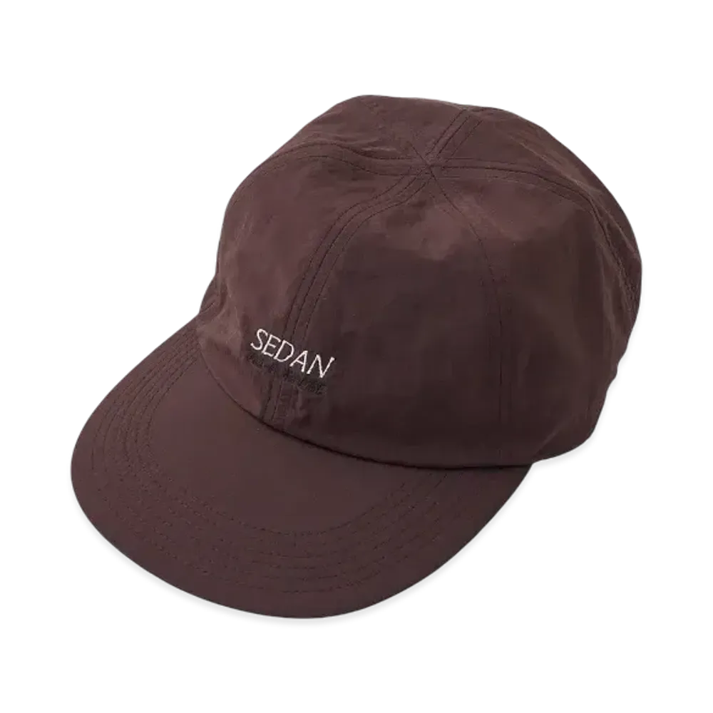 SEDAN ALL-PURPOSE Tech Logo Camp Cap "Dark Brown"