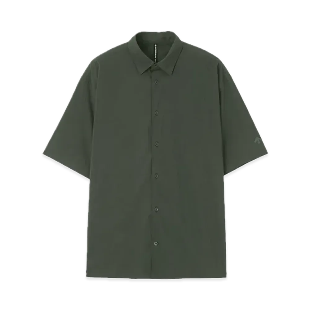 DESCENTE ALLTERRAIN Lightweight Half Sleeve Shirt "Slate Forest"